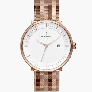 Nordgreen - PHILOSOPHER Rose Gold 36 MM (Battery Needed)
